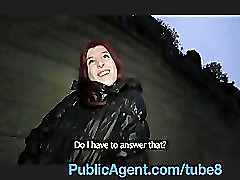 PublicAgent Bara Her pussy gets wet talking about sex