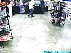 Melissa Milano picks up amateur at porn shop