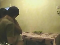 Amateur Skinny Chick Fucked On Kitchen Table