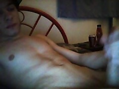 haveing a wank in bedroom part 1