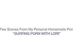 SURFING PORN WITH LORI â€“ AMATEUR LEZ CUNNINGLUS