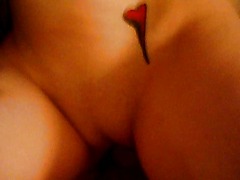 Sweet teen couple in bed