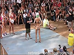 Amateur Contests at Nudes a Poppin 2012 Festival in Indiana