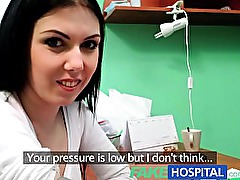 Fake Hospital Sexy patients moans of pleasure lowers blood pressure problem