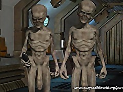 3D Comic: Alien Abduction. Episode 2