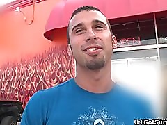 Straight guy has cock sucked by dude part3