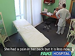 FakeHospital Pretty patient was prepped by nurse now gets the full doctors