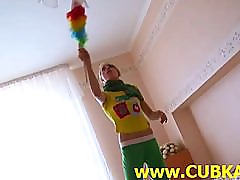 Amateur Russian couple having fun