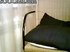 Captured session from live amateur home webcam