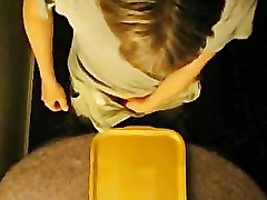 Slim young boy Jacques shoots some jizz.