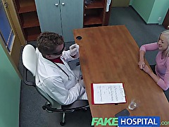 FakeHospital Blonde seduces doctor to get her own way