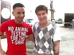 Amateur twinks whip out cock