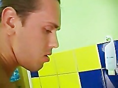 Young Sweet Teen Fucks in Bathroom