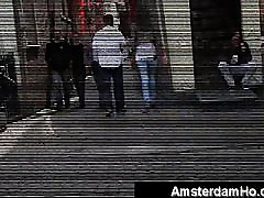 Horny foreigner takes sex tour through red light district