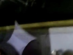 Real cfnm amateur whore gets a mouthful